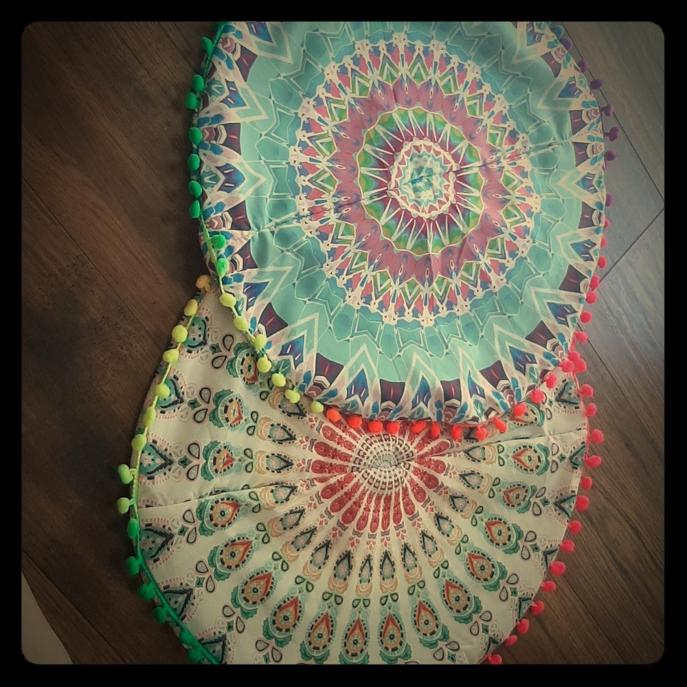 Tapestry pillow shams